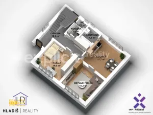 Prodej rodinného domu, Uherský Ostroh - Ostrožské Předměstí, Nový Lán, 123 m2