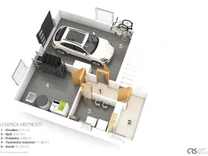 Prodej rodinného domu, Divišov, Na Sídlišti, 100 m2