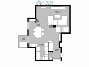 Prodej bytu 3+kk, České Budějovice, 135 m2