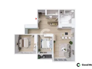 Prodej bytu 3+kk, Zlín - Kudlov, Vrchy, 100 m2