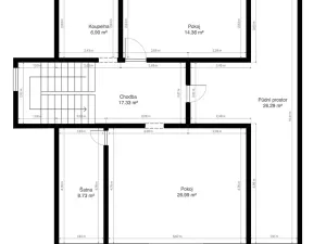 Prodej rodinného domu, Hořice, Riegrova, 720 m2