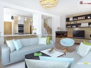 Prodej domu na klíč, Zlín, Pampelišková, 123 m2