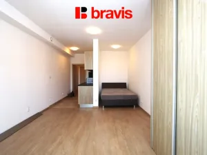 Pronájem bytu 1+kk, Brno - Pisárky, Poříčí, 31 m2