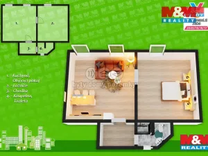 Pronájem bytu 2+1, Králíky, Jana Opletala, 55 m2