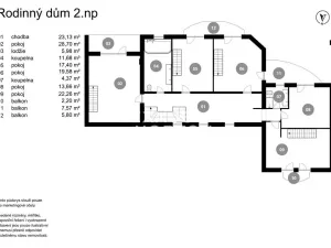 Prodej rodinného domu, Praha - Nebušice, V březinkách, 522 m2