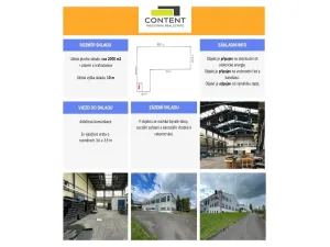 Pronájem výrobních prostor, Příbram - Příbram I, Plynárenská, 2050 m2
