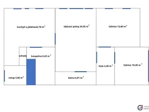 Prodej apartmánu, Náchod, 87 m2