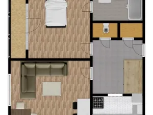 Prodej bytu 2+1, Litvínov - Horní Litvínov, Koldům, 52 m2