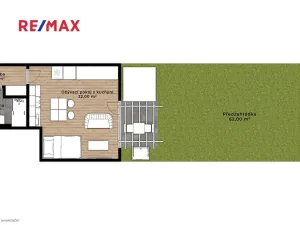 Prodej bytu 1+kk, Hostivice, Ječná, 32 m2