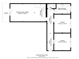 Pronájem bytu 3+kk, Dobřany, Dragounů, 71 m2