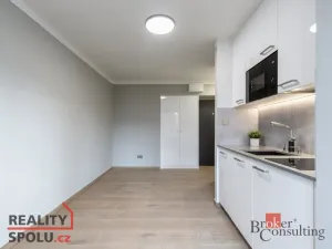 Pronájem bytu 1+kk, Brno - Štýřice, Bakalovo nábřeží, 23 m2