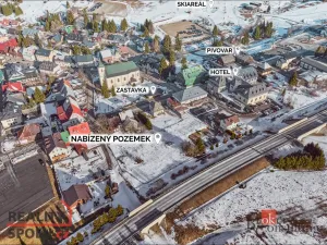 Prodej komerčního pozemku, Boží Dar, 3168 m2