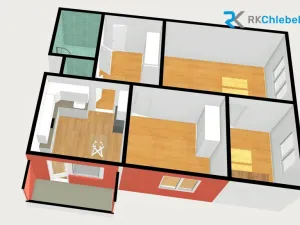 Pronájem bytu 3+1, Ostrava - Moravská Ostrava, Gen. Píky, 65 m2