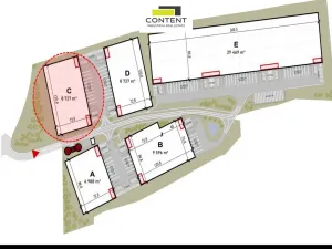 Pronájem výrobních prostor, Myslinka, 8727 m2