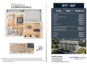 Prodej bytu 3+kk, České Budějovice, Jírovcova, 93 m2