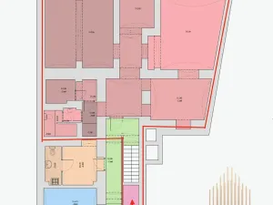 Pronájem obchodního prostoru, Praha, Pařížská, 105 m2