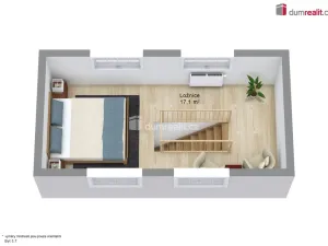 Prodej bytu 2+kk, Merklín - Pstruží, 38 m2