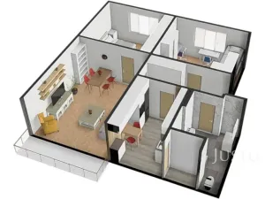 Prodej bytu 3+1, Písek, Budovatelská, 80 m2