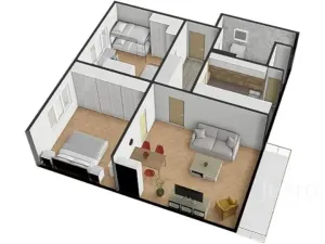 Prodej bytu 3+1, Písek, Budovatelská, 80 m2