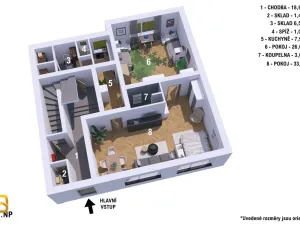 Prodej rodinného domu, Nový Jičín, Nábřežní, 250 m2