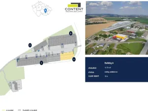 Pronájem výrobních prostor, Brno - Tuřany, Letiště Brno-Tuřany, 13751 m2