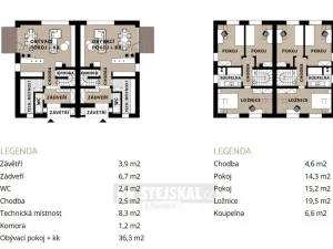 Prodej rodinného domu, Kájov - Novosedly, 121 m2