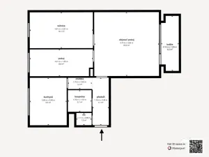Prodej bytu 3+1, Holýšov, Pod Makovým vrchem, 71 m2