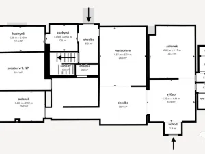 Prodej kanceláře, Rokycany - Plzeňské Předměstí, Sokolská, 413 m2