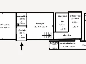 Prodej chaty, Blížejov - Chotiměř, 60 m2