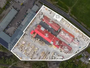 Prodej výrobních prostor, Zákupy, Nádražní, 21066 m2