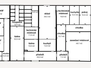 Prodej výrobních prostor, Zákupy, Nádražní, 21066 m2