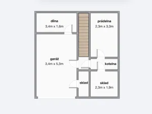 Prodej rodinného domu, Holubice, U Parku, 162 m2