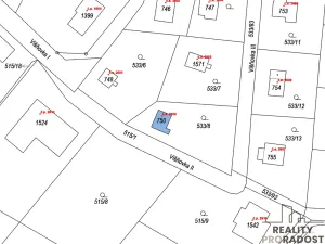 Prodej pozemku pro bydlení, Kamenice - Těptín, 602 m2