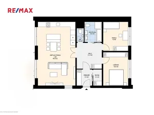 Pronájem bytu 3+kk, Praha - Kunratice, Děbolínská, 92 m2