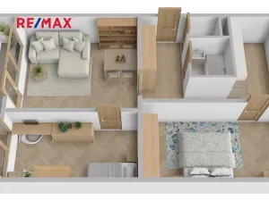 Prodej bytu 3+1, Chrudim, U Stadionu, 57 m2