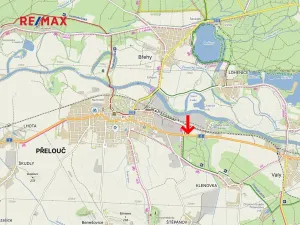 Pronájem komerčního pozemku, Přelouč, Jaselská, 650 m2