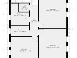 Pronájem bytu 3+1, Praha - Záběhlice, Záběhlická, 74 m2