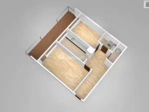 Pronájem bytu 2+1, Praha - Břevnov, Anastázova, 47 m2