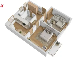 Prodej bytu 2+1, Dobruška, Čsl. armády, 54 m2