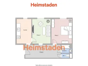Pronájem bytu 2+1, Havířov - Město, Dvořákova, 66 m2