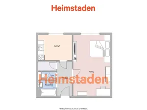 Pronájem bytu 1+1, Havířov - Město, Místní, 35 m2