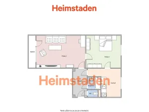 Pronájem bytu 2+1, Havířov - Podlesí, Dlouhá třída, 54 m2