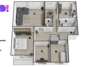 Prodej bytu 4+1, Český Těšín, Okružní, 85 m2