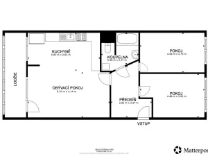 Prodej bytu 3+kk, Most, Jana Kříže, 76 m2