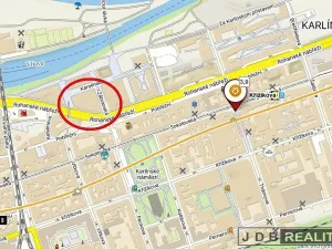 Pronájem kanceláře, Praha - Karlín, Karolinská, 5 m2