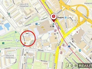 Pronájem kanceláře, Praha - Nusle, Pujmanové, 239 m2