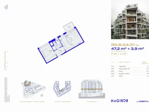 Pronájem bytu 2+kk, Praha - Strašnice, Ramonova, 47 m2