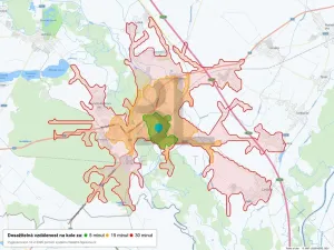 Pronájem bytu 1+kk, Břeclav, Břetislavova, 21 m2