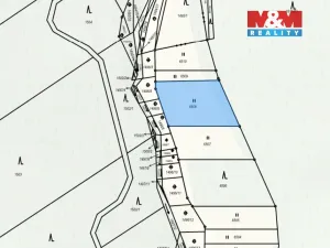 Prodej louky, Střelice, 1011 m2