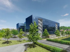 Pronájem kanceláře, Praha - Modřany, Mezi vodami, 2038 m2